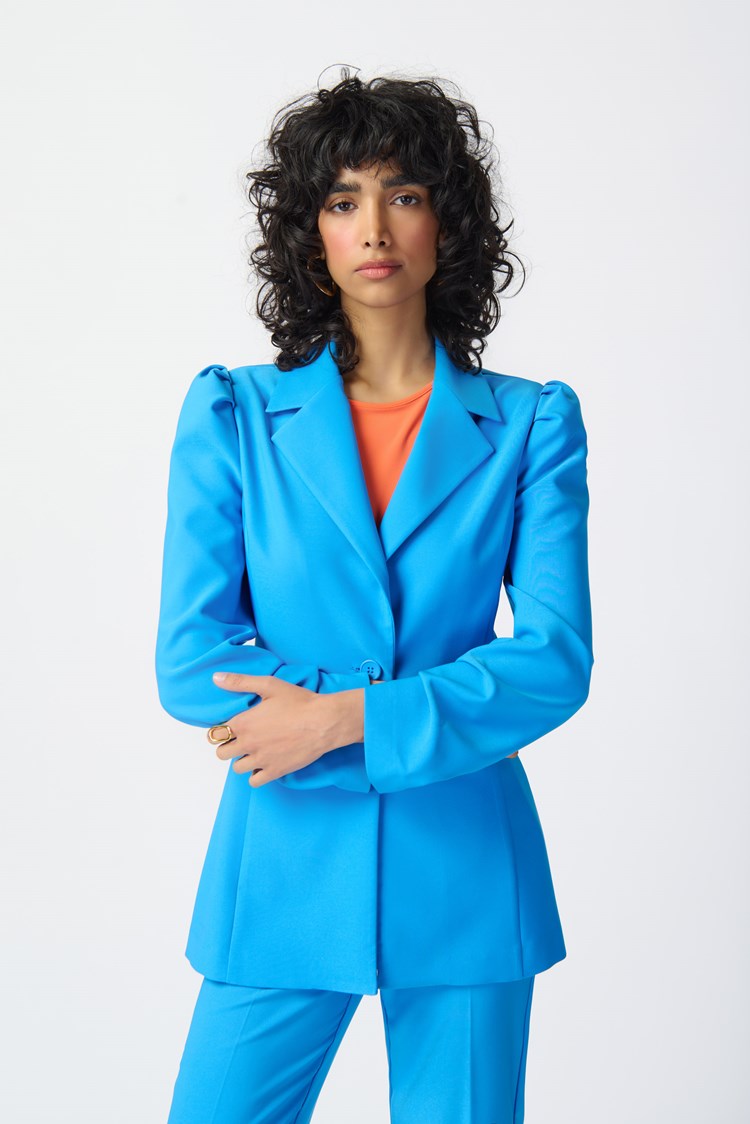puff-sleeve-blazer-french-blue