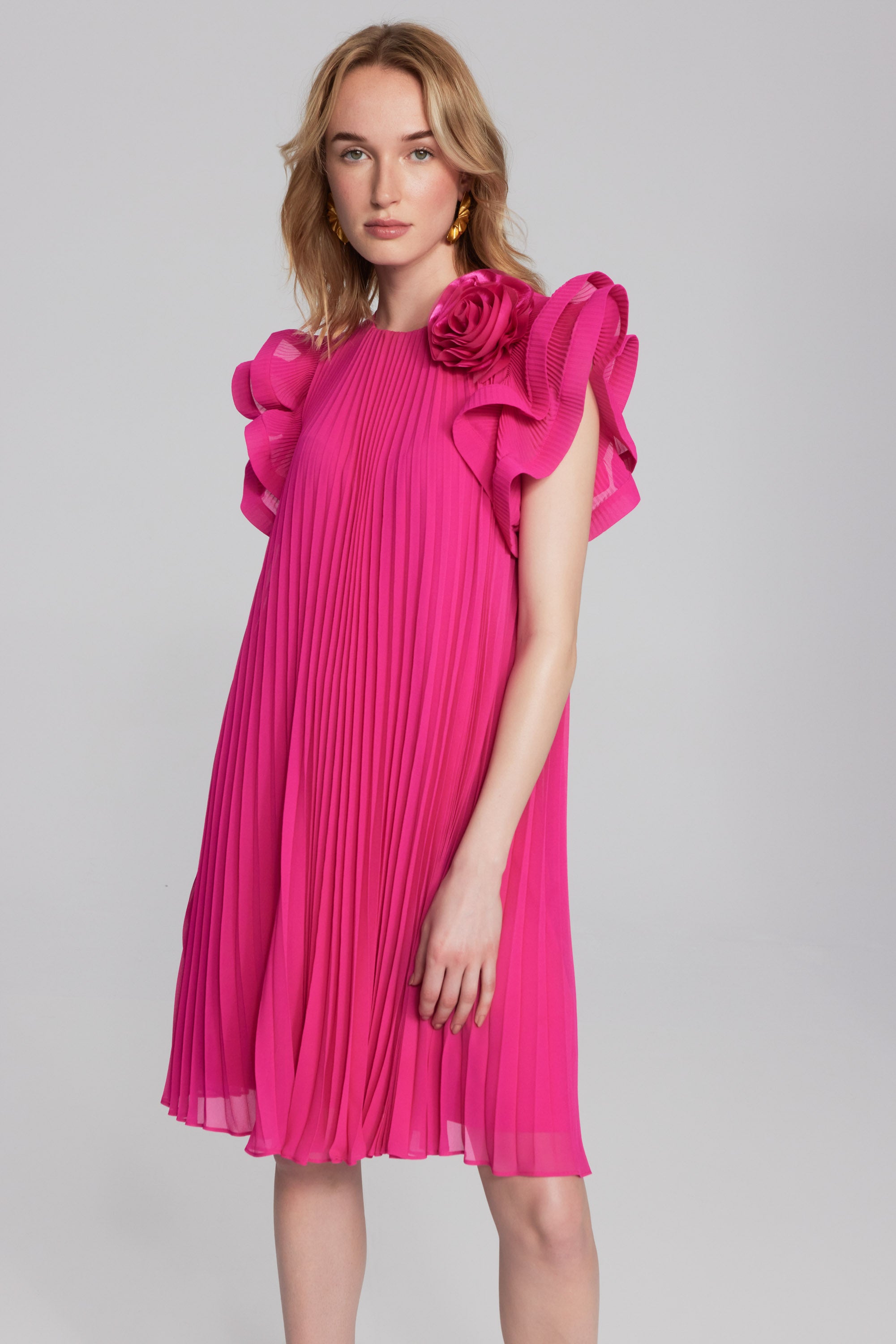 joseph-ribkoff-pleat-dress
