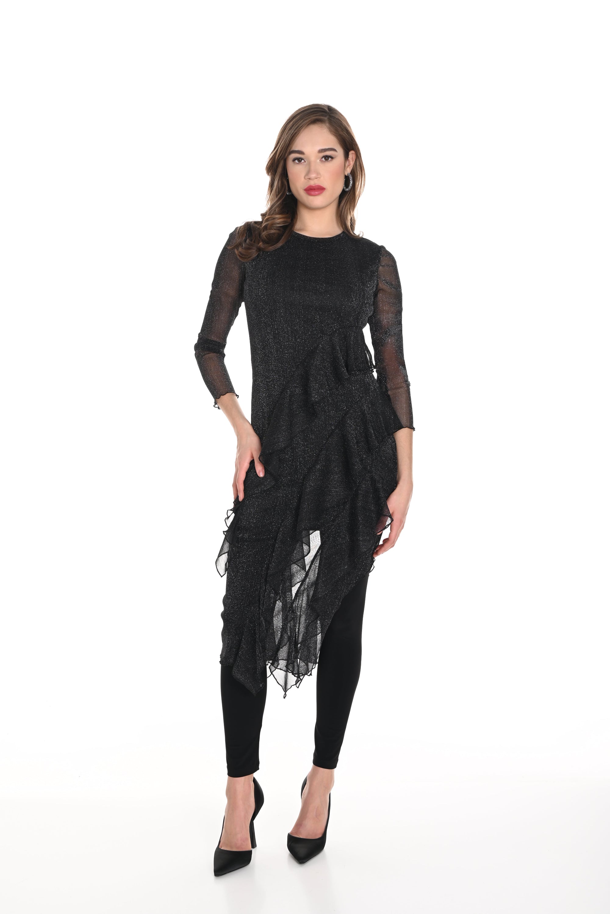 sparkleruffle-tiered-dress-black-plus-size-clothing