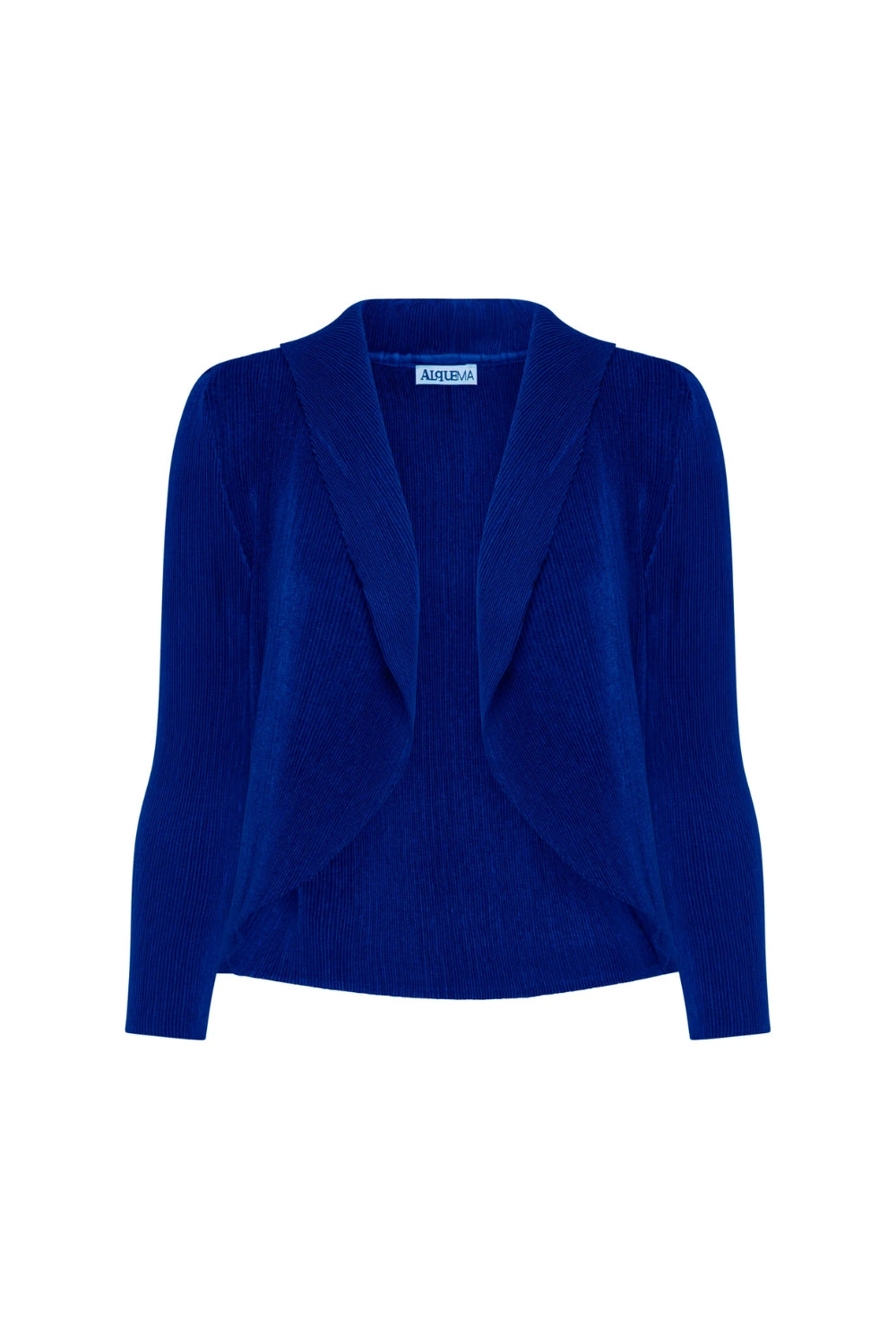 pleat-bolero-royal-blue-plus-size-clothing