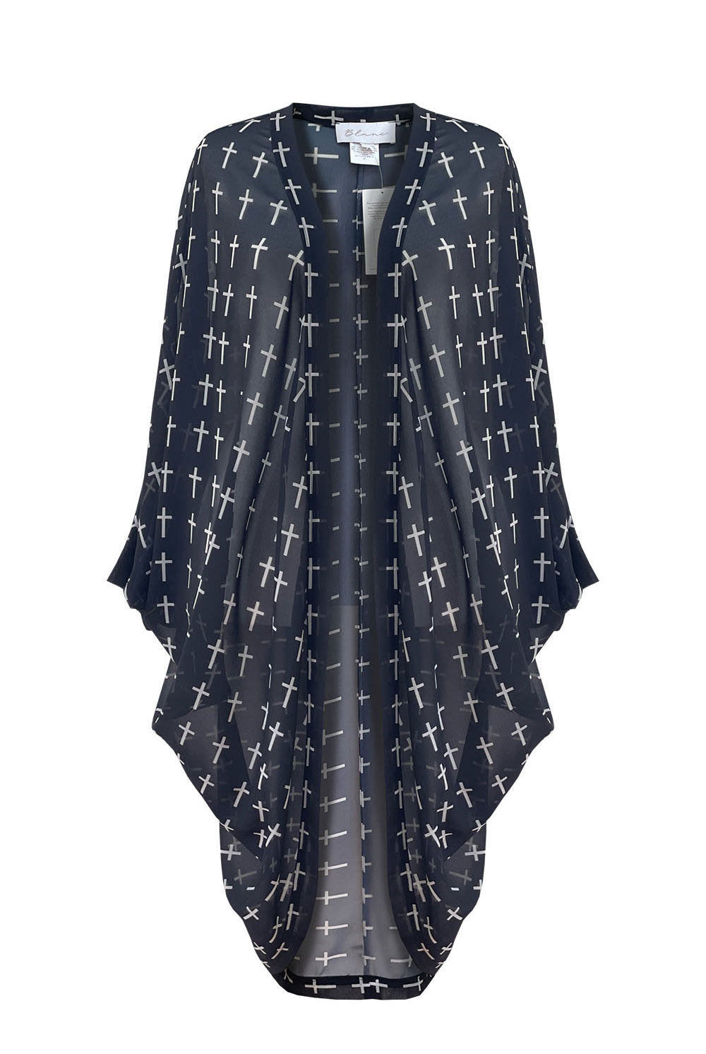 cross-print-kimono-white-on-black
