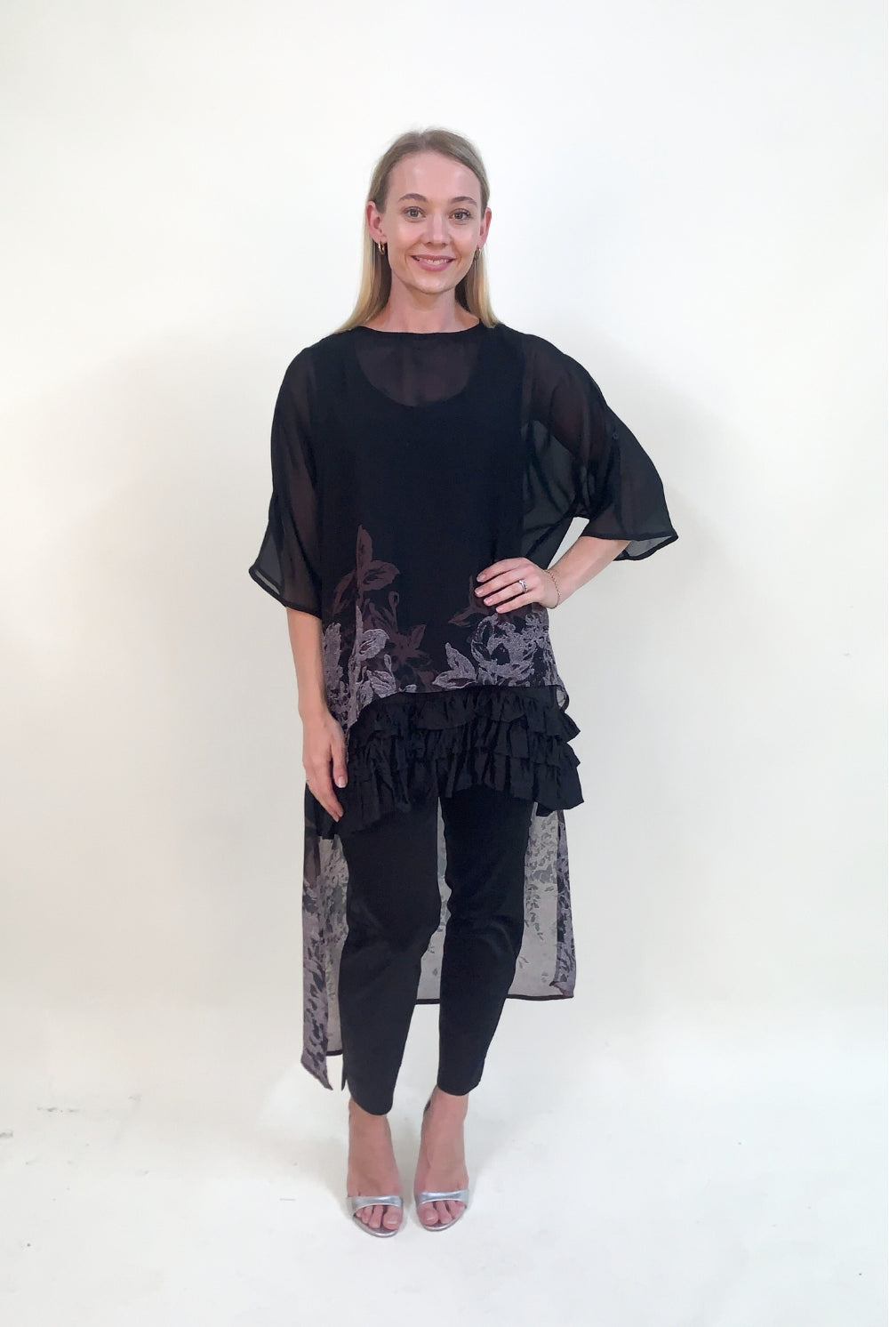 black-sheen-slim-pant-plus-size-clothing