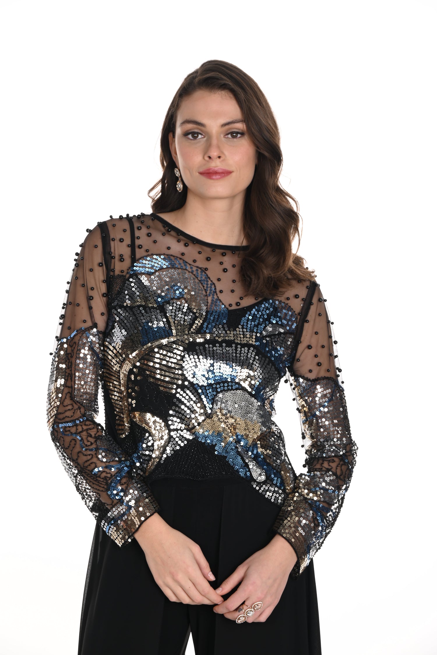 sequin-embellished-jewel-top-plus-size-clothing
