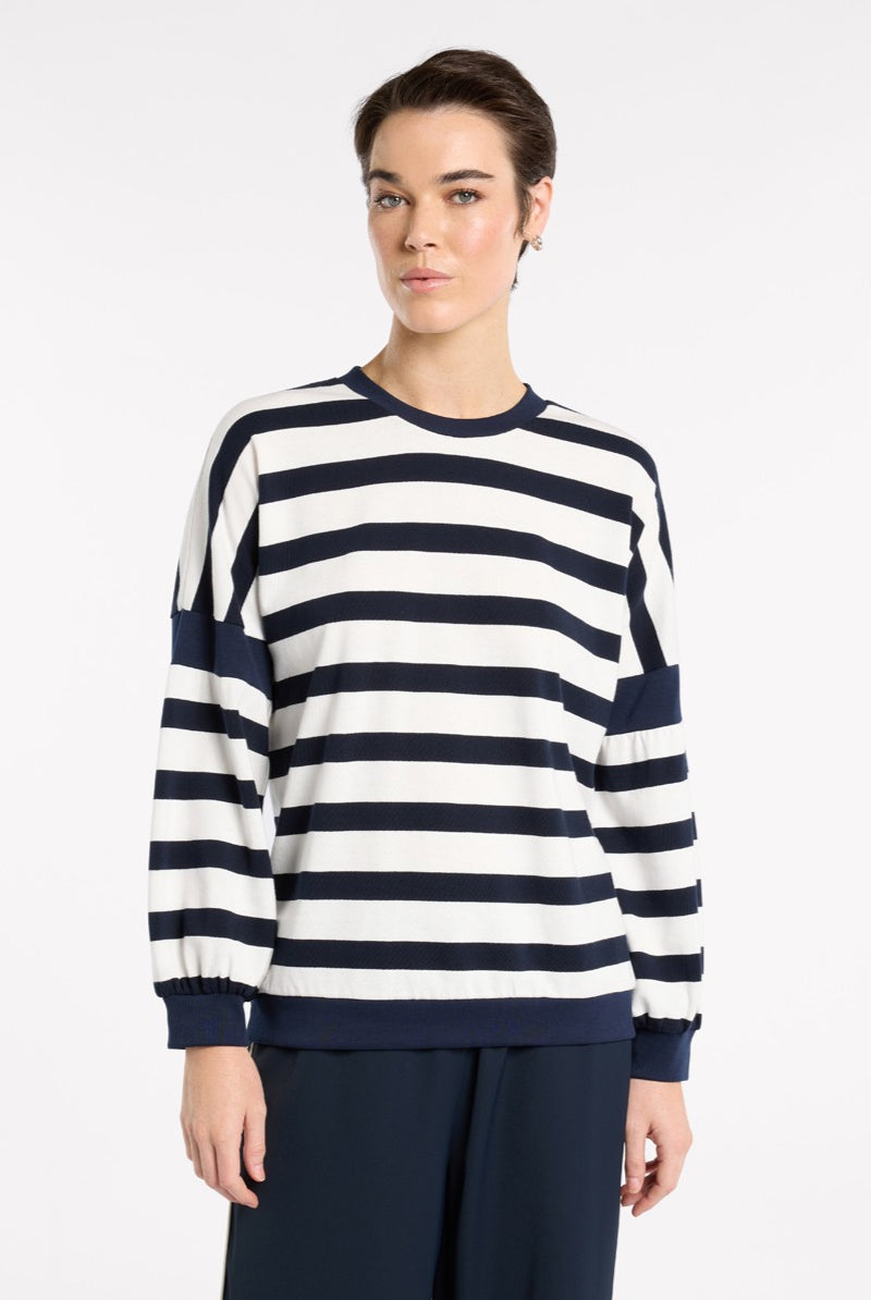 stripe-sweat-navy-ivory-plus-size-clothing
