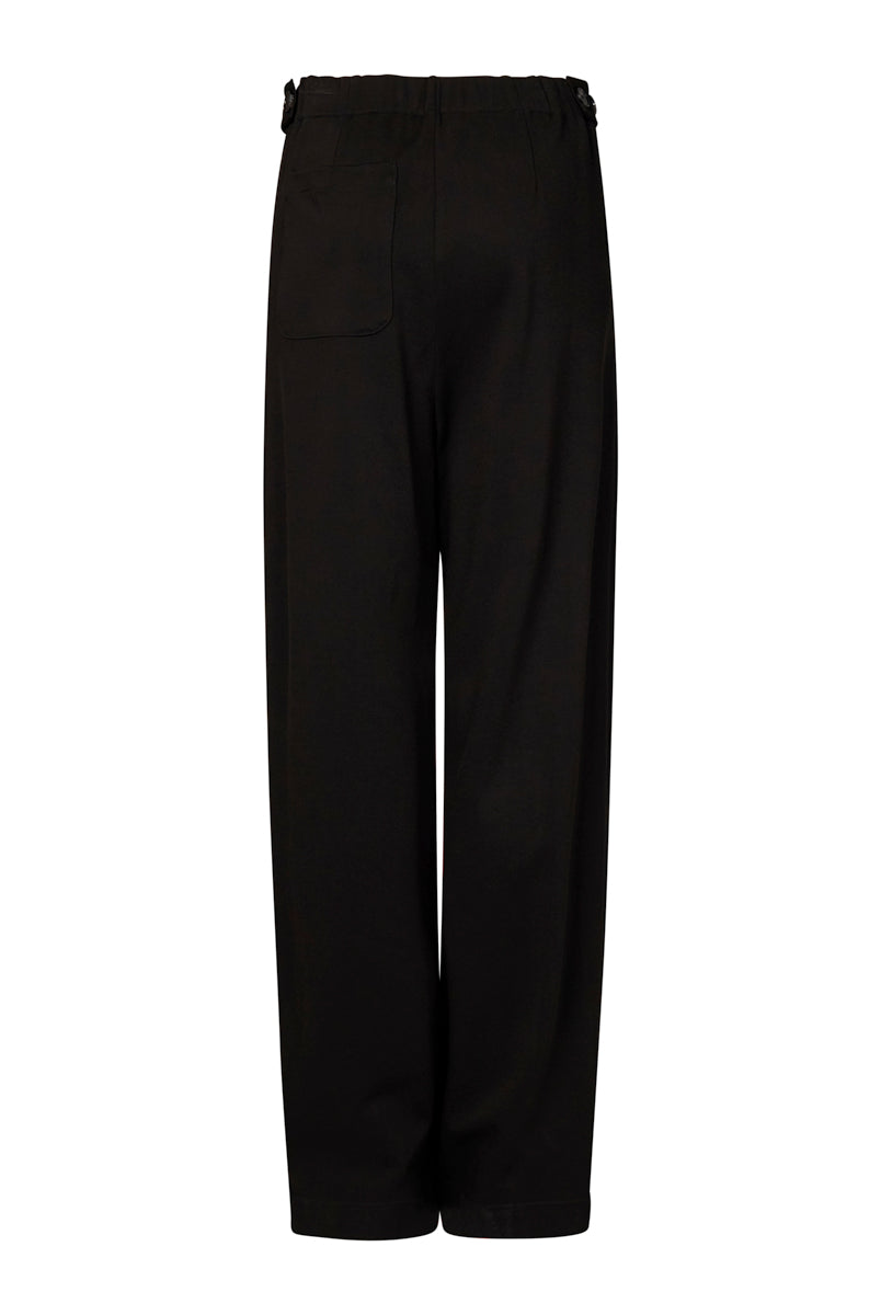 Black pants on a white background