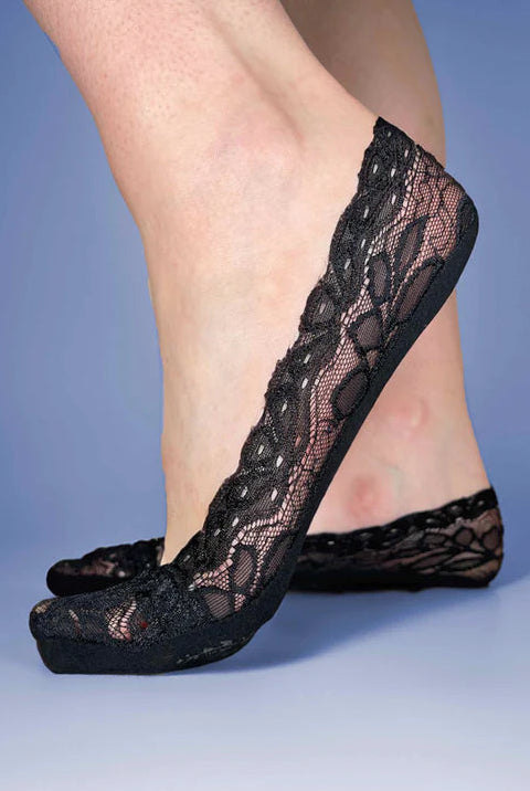minx sockette black lace
