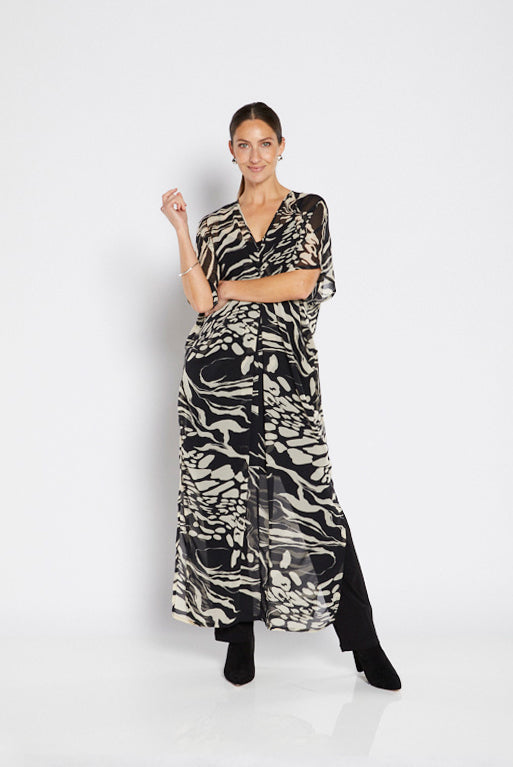 kaftan-dress-sheer-with-slip-black-bone-plus-size-clothing