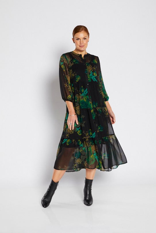 midi-dress-sheer-with-slip-black-green-floral-plus-size-clothing