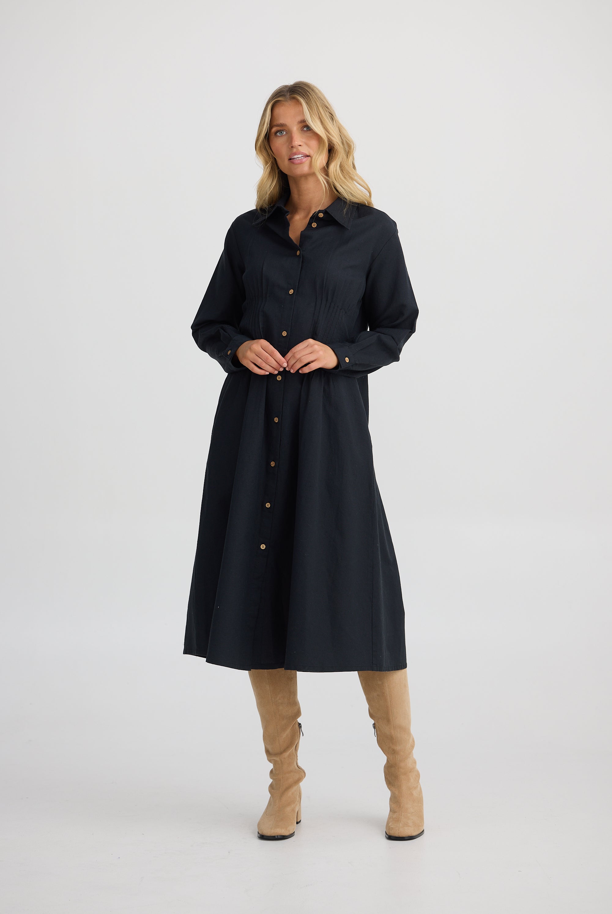 women's black dress plus size