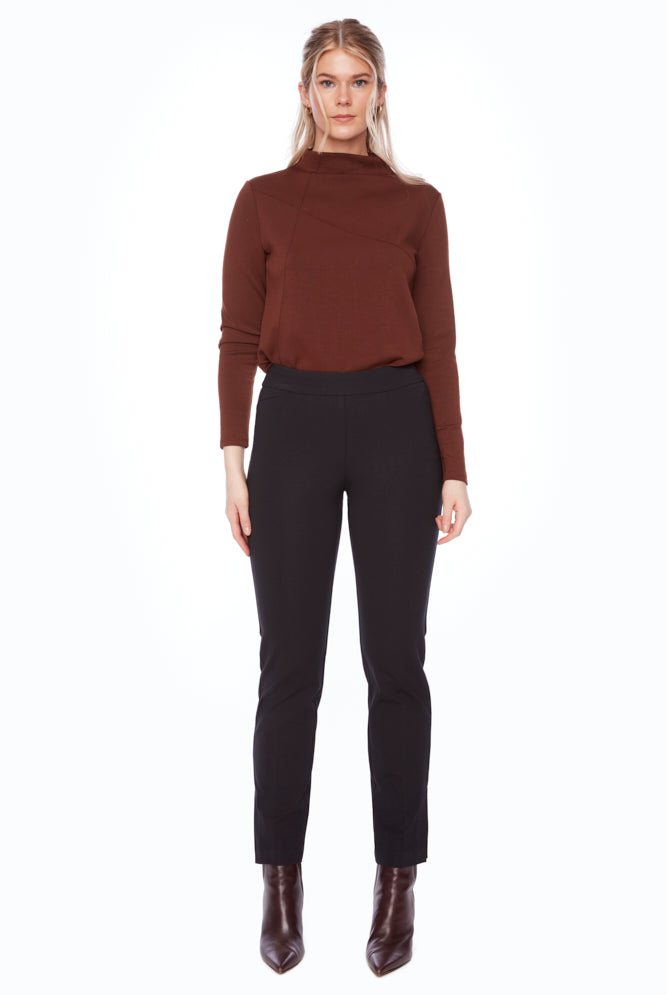 womens slim everyday pant black