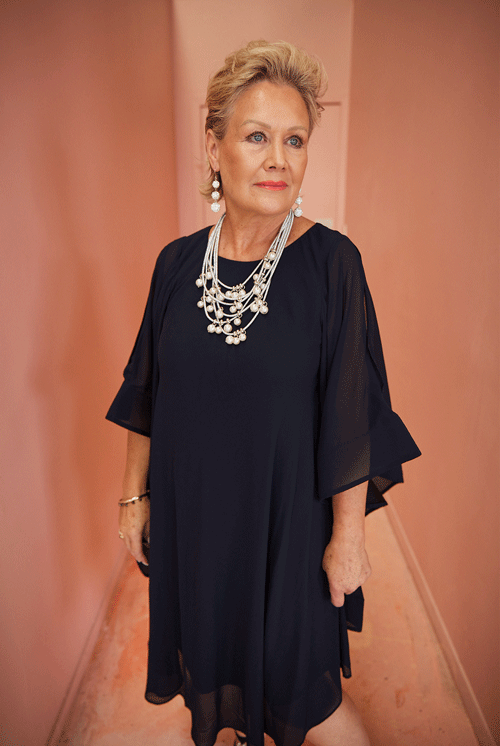 frank-lyman-feature-sleeve-dress