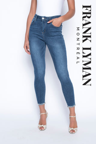 Frank Lyman - 234106U Sequin Trim Jeans