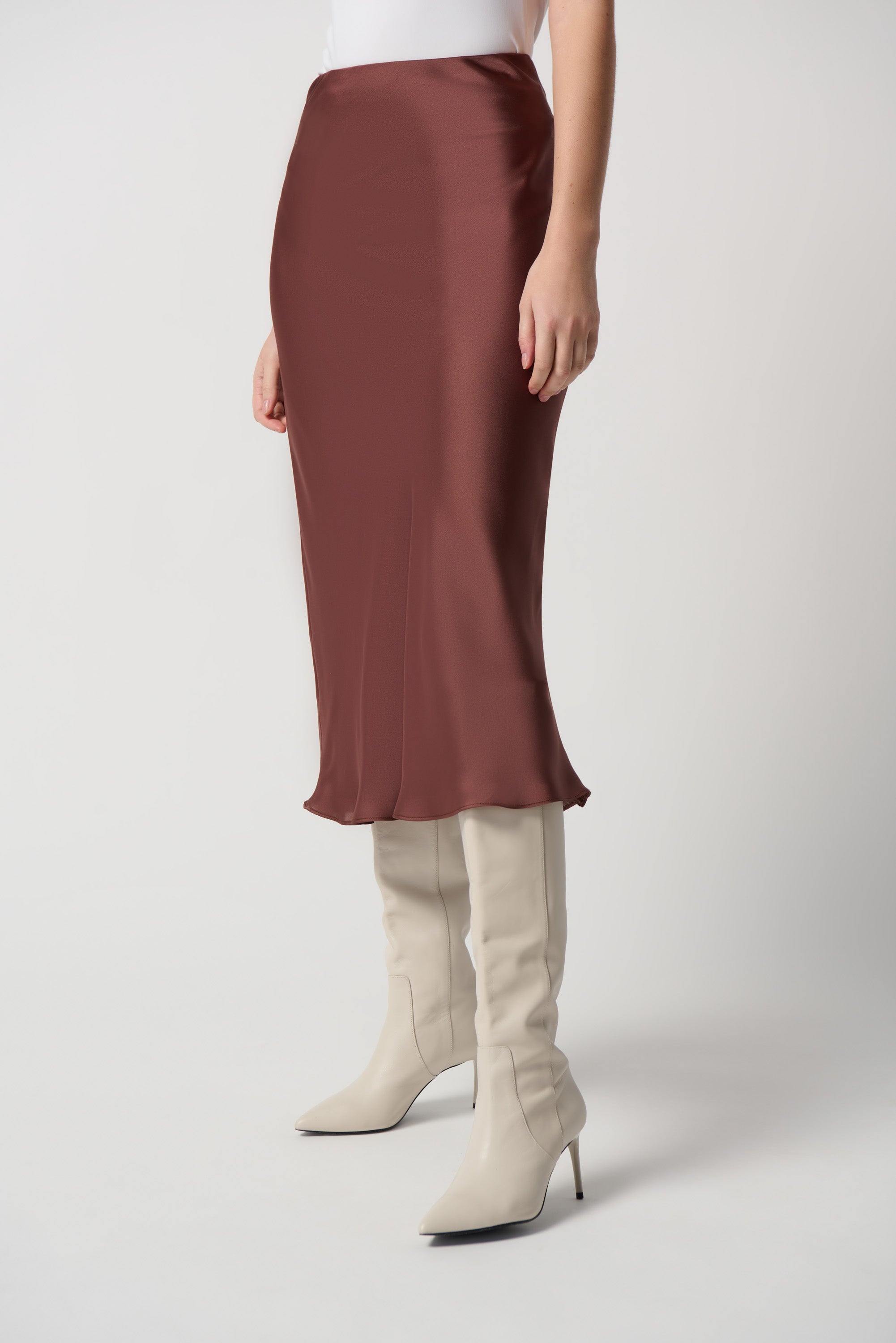 joseph-ribkoff-satin-skirt-with-chiffon-lining