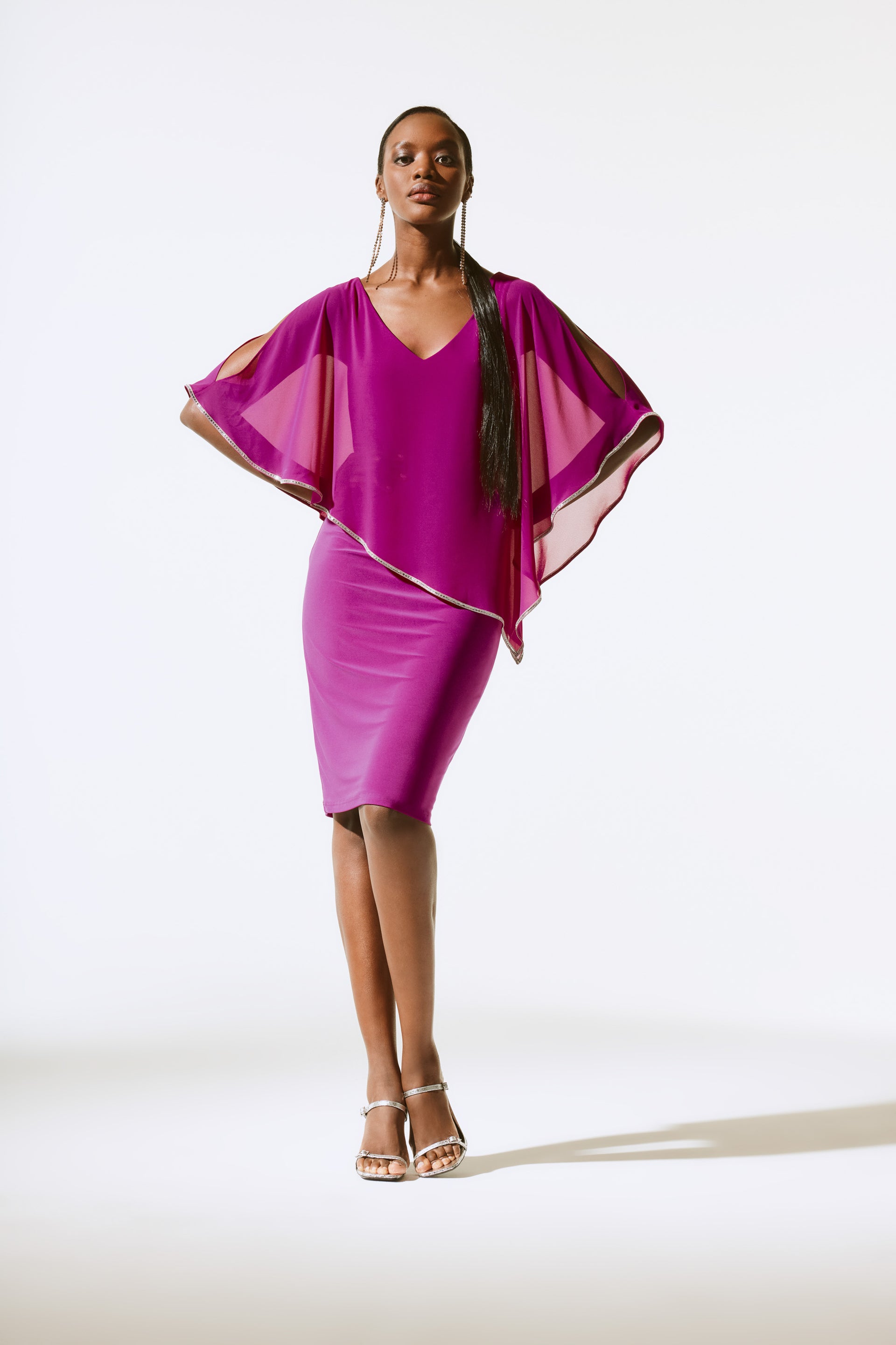 white christmas dresses Joseph Ribkoff