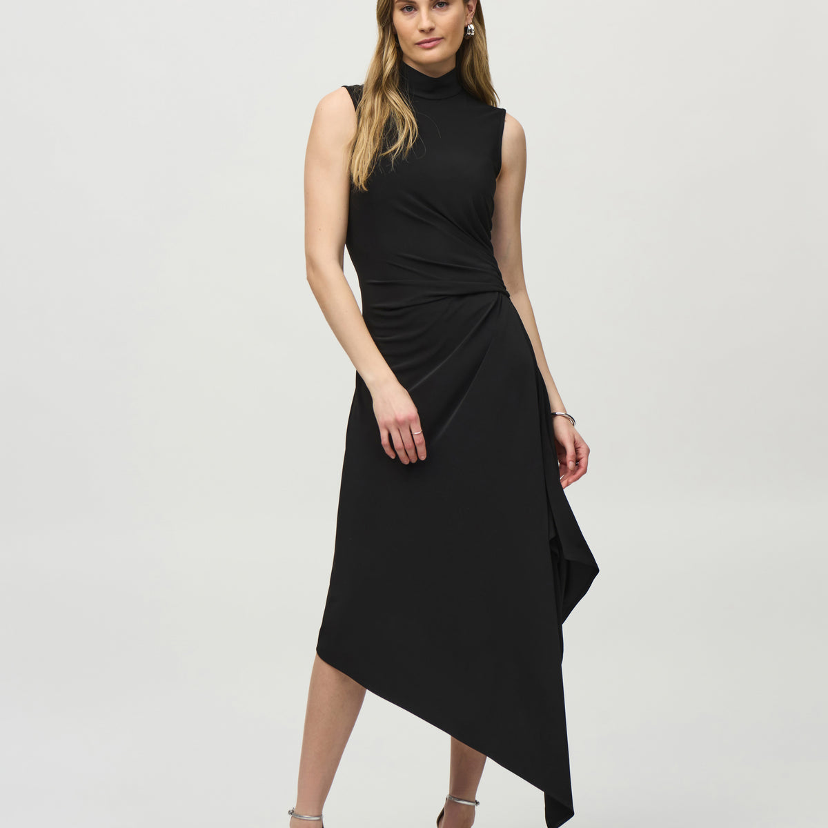 Joseph Ribkoff - 244038 Asymmetric Dress – Magazine Designer Clothing