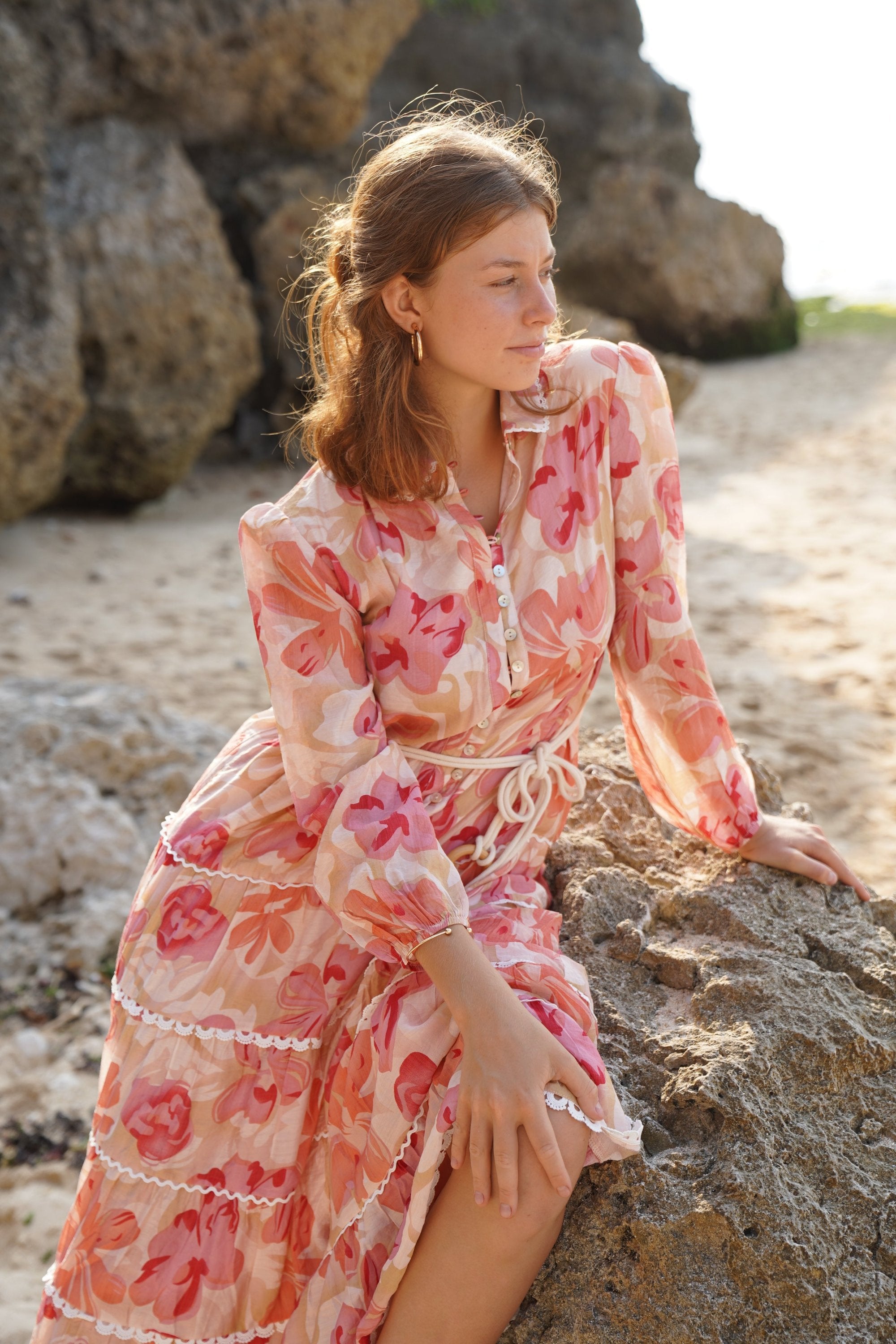 floral-pink-cream-lace-trim-maxi-dress-special-occasion-wedding-guest