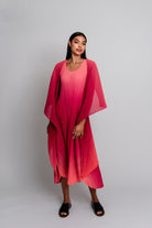 longline-pleat-coat-set-watermelon-plus-size-clothing-wedding-guest