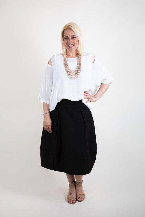 LS Collection - 50S2 Pocket Cocoon Skirt