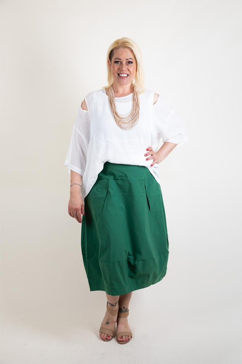 LS Collection - 28S2 Pocket Cocoon Skirt