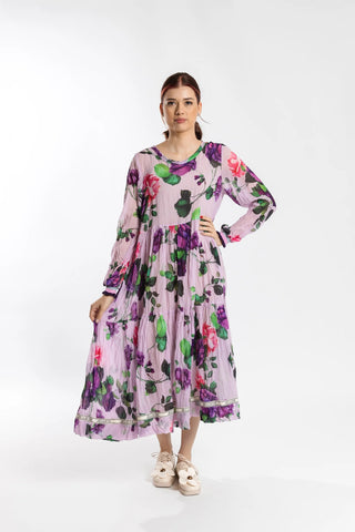 Joseph Ribkoff - 241759 Lace Ruffle Dress
