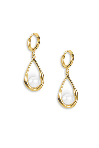 A and C Oslo - 1076-0001 Horn Drop Earrings