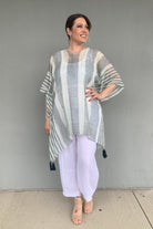 black-stripe-kaftan-plus-size