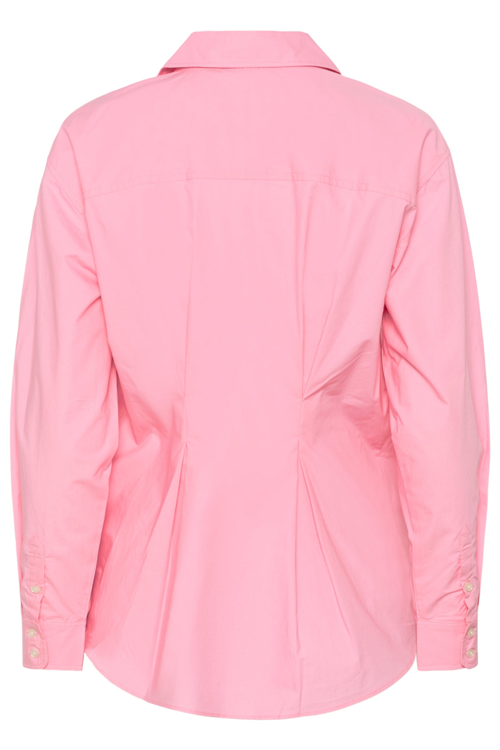 Pink shirt on a white background