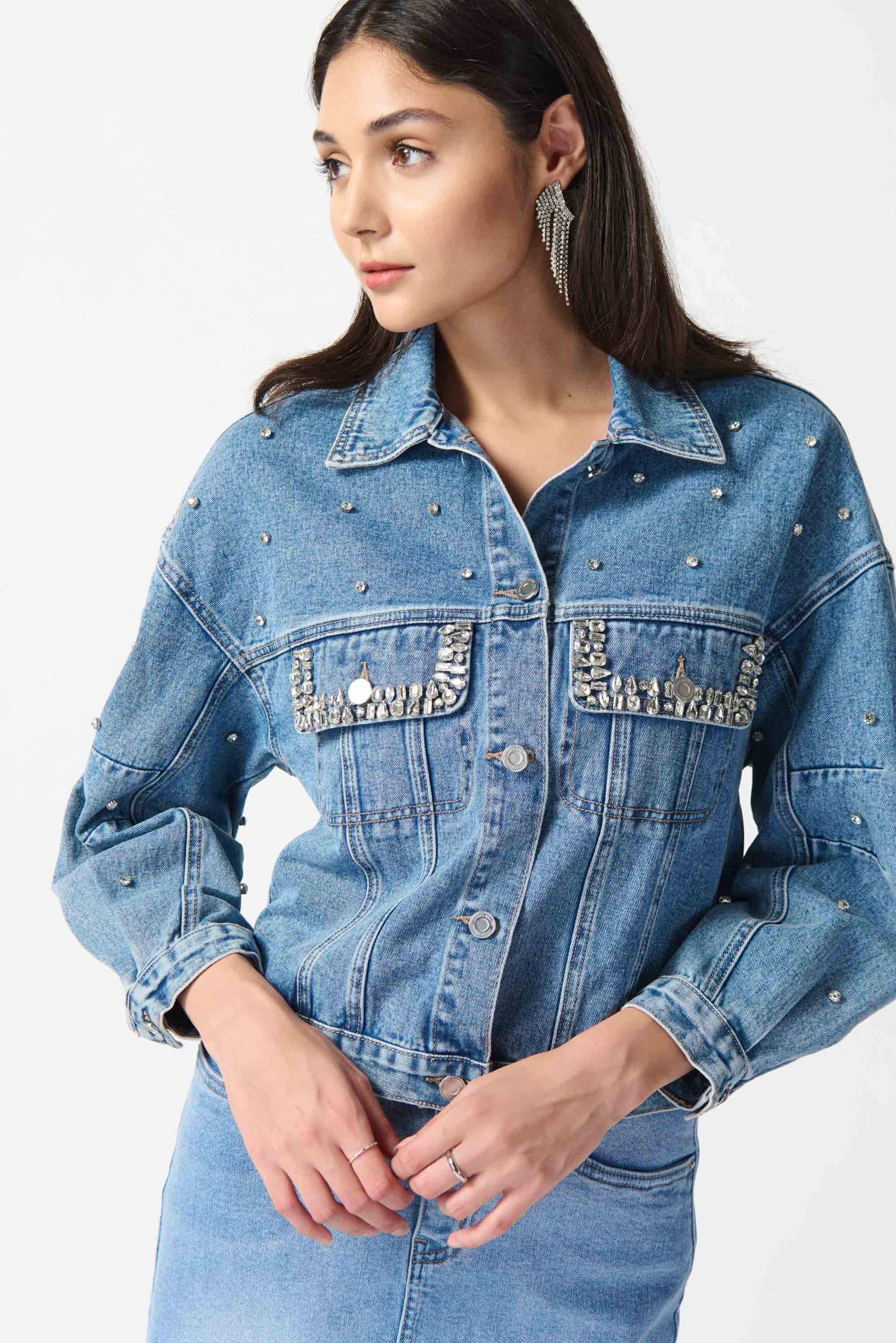 diamante-embellished-denim-jacket