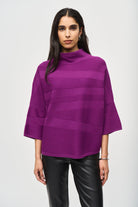 joseph-ribkoff-funnel-neck-box-knit