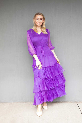 Joseph Ribkoff - 241759 Lace Ruffle Dress