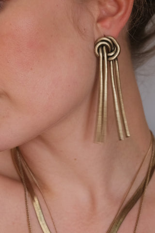 A and C Oslo - 1018-1249 Knot Earrings