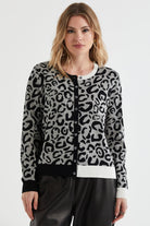 leopardprint-cardigan-grey-plus-size-clothing