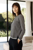 stripe-sweater-black-grey-plus-size-clothing