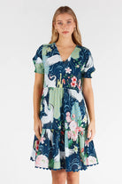 japanese-print-tiered-dress-plus-size-clothing