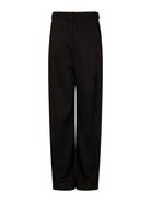 Black pants on a white background