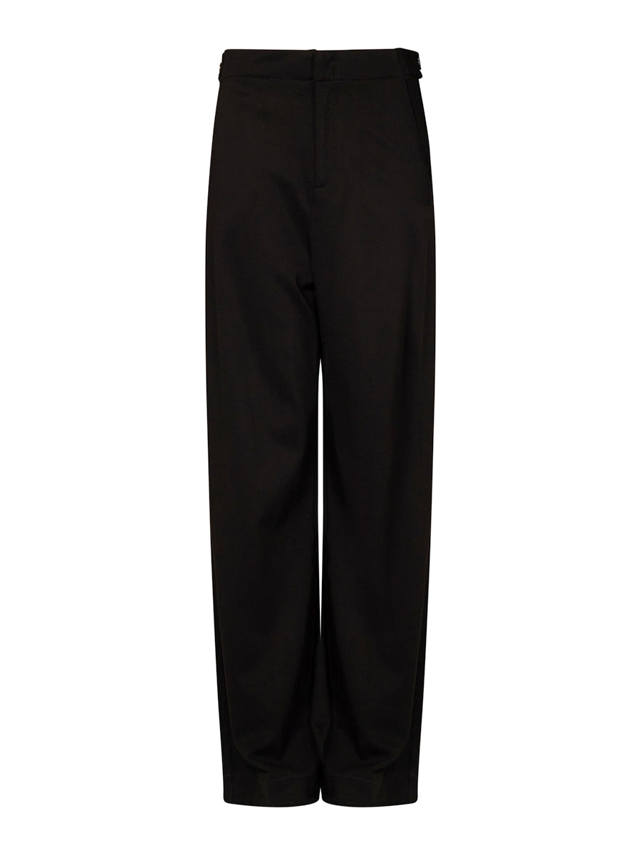 Black pants on a white background