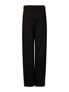 Black pants on a white background