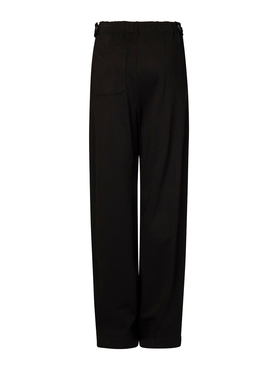 Black pants on a white background