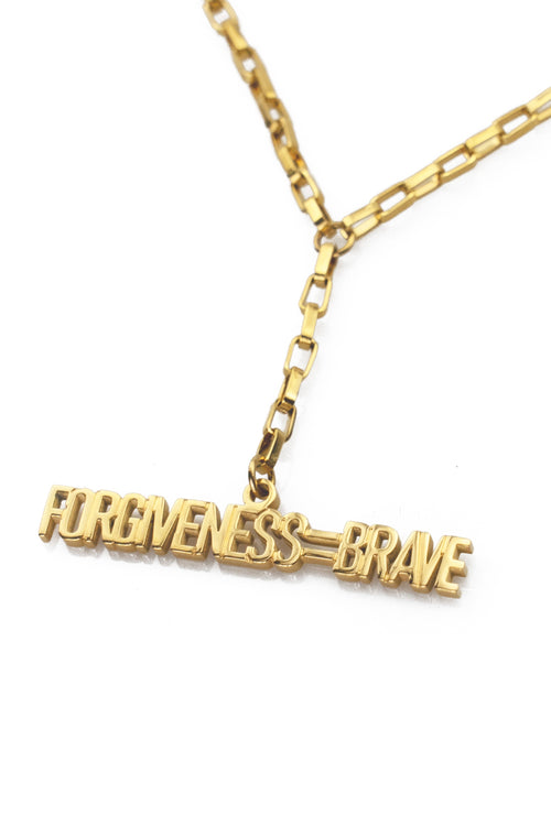 This is Eden - N293G To Forgive is Brave Necklace