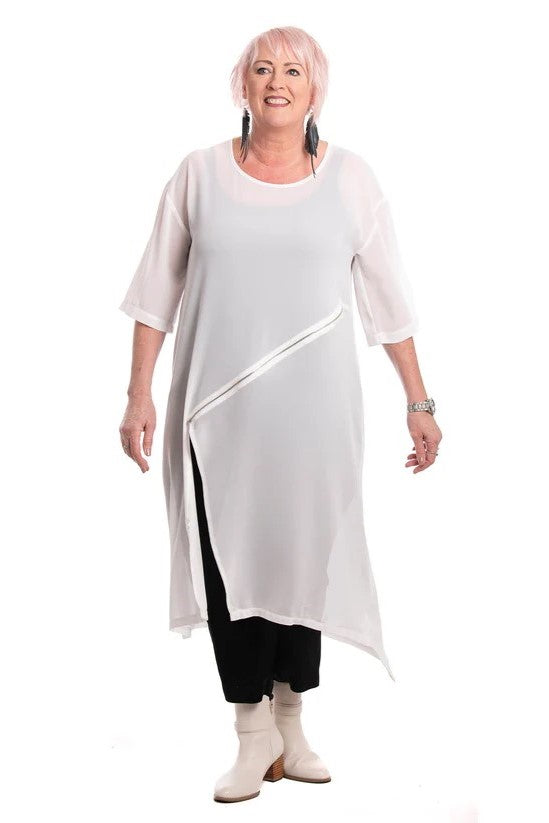 Raven - R027 Roam Zip Tunic – Magazine Designer Clothing