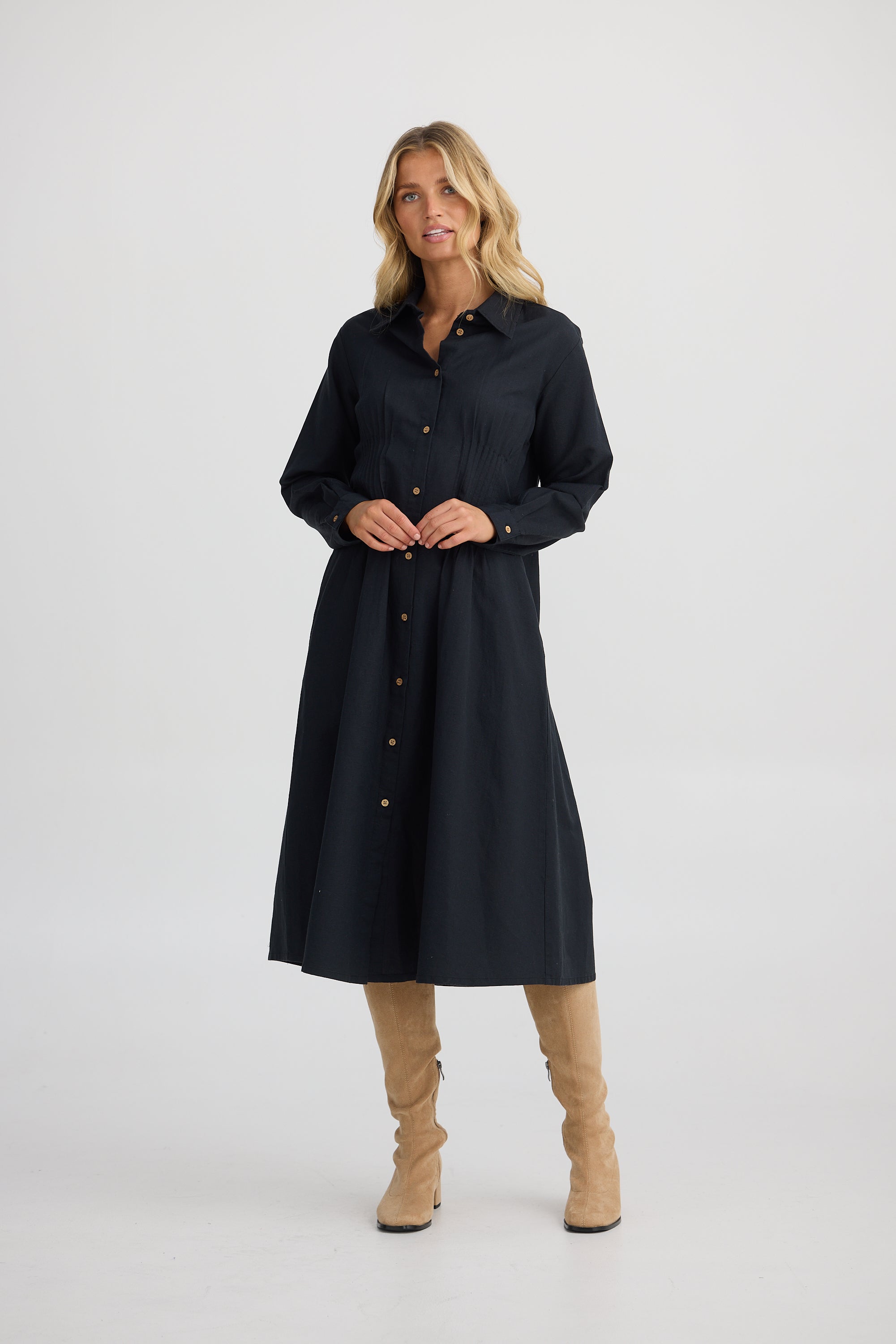 women's black dress plus size