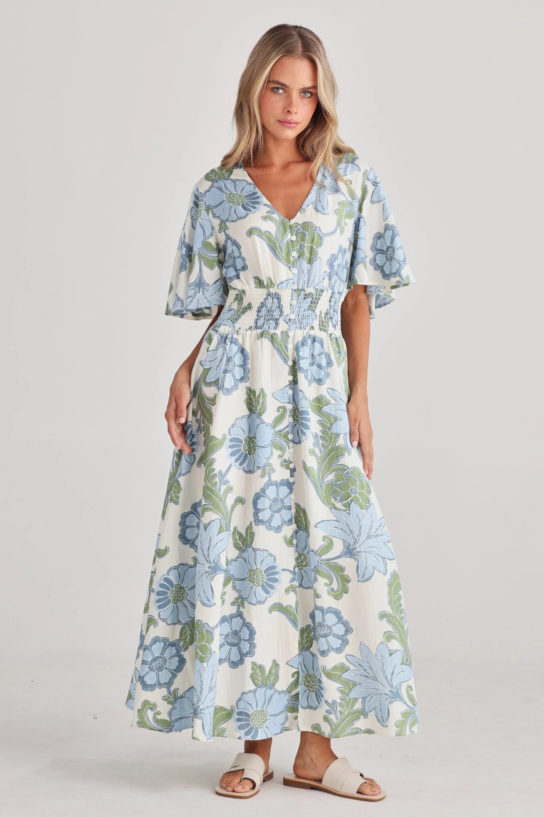 talisman harlow dress women's floral maxi dress