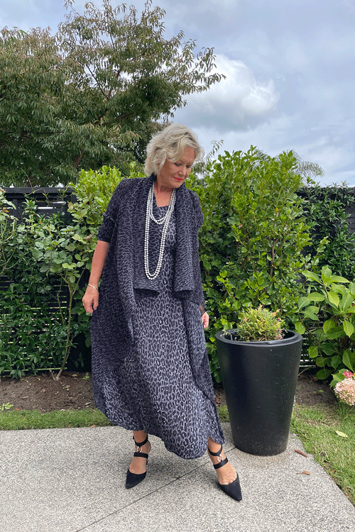 Alquema - AC2404-L Collare Coat – Magazine Designer Clothing