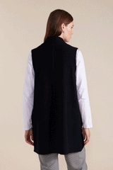 Marco Polo - YTMW43522 Longline Boiled Wool Vest