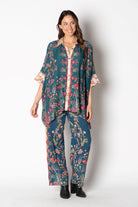 lula soul barcelona kaftan printed shirt