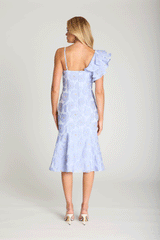 Romance - RD234301 Selena Frill Sleeve Dress
