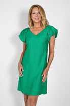 frank-lyman-shift-dress-green