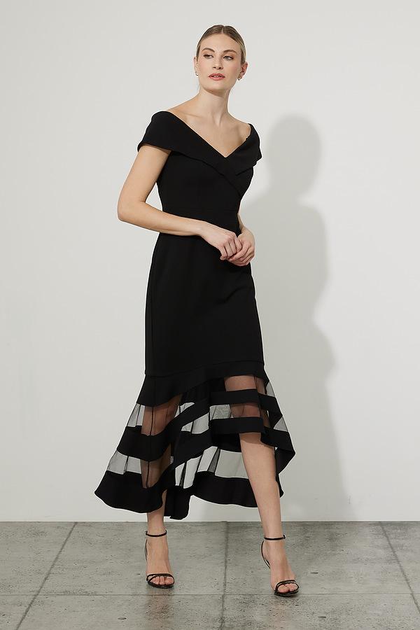 Joseph Ribkoff - 233707 Lace Pleat Dress – Magazine Designer Clothing