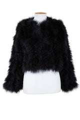 Birds of a Feather - BOAF60 Milly Crop Feather Jacket