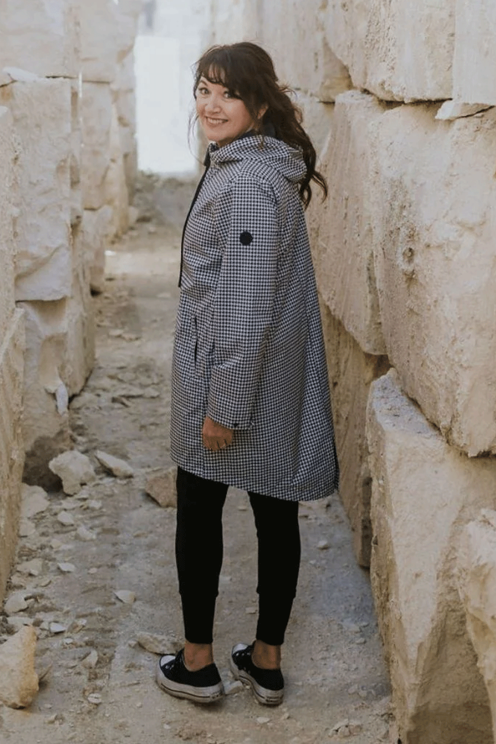 Suki top waterproof coat